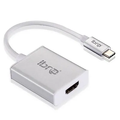 For IPhone Android Type C To HDMI USB 3.1 Cable Adapter 4K HD TV Video Converter • £4.95