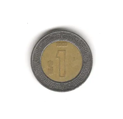 2000 Mexico - 1 Peso - 642 - Bi-Metallic - 3.95g • $0.76