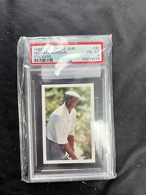 Michael Jordan Playing Golf 1996 Panini BAIO Space Jam Album Stickers 22 (PSA 4) • $19.99