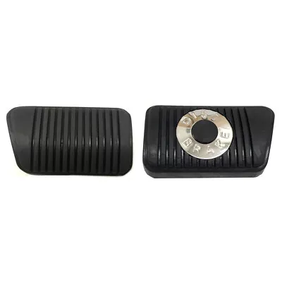 1965 1966 1967 1968 Mustang Disc Brake & Clutch Pedal Pads 2 Pieces Set Dynacorn • $24.99