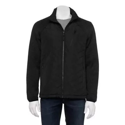 Apt. 9 Men's Standard-Fit Sherpa-Lined Multimedia Full Zip Jacket • $46.99