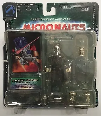Micronauts Rare Palisades Toys Retro Clear Galactic Defender Figure Dave Dorman • $75