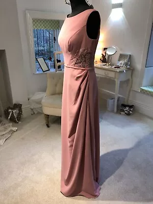 Lou Lou ‘Dusky Pink' Wedding/Bridesmaid/Prom Dress Size14 (UK12) New W/t Tags • £15