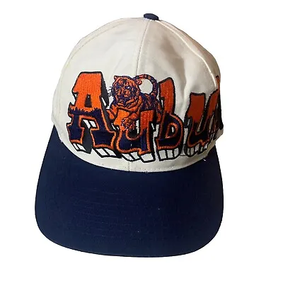 Vintage Auburn Tigers Graffiti Hat SnapBack Top Of The World  TOW • $359.99