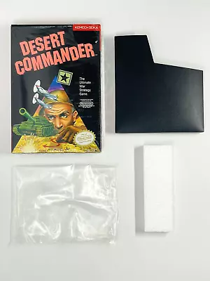 Desert Commander (1989) - Nintendo NES - Authentic Box Only - No Game • $40