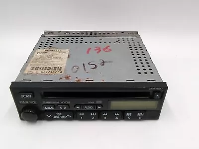 2000-01 Mitsubishi Diamante Montero AM FM Radio CD Player MR490089 UNTESTED • $35