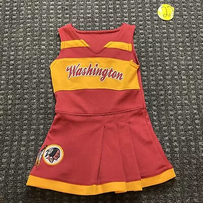 $23.55 • Buy Washington Redskins NFL Infant Toddler Cheerleader Outfit Size 18-24 Months￼