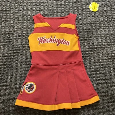 $23.55 • Buy Washington Redskins NFL Infant Toddler Cheerleader Outfit Size 18-24 Months￼