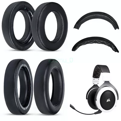 Replacement EarPads Cushion Cover For Corsair HS60 HS50 HS70 PRO Headphones NEW • $18.79