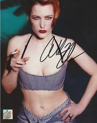 Gillian Anderson/ X Files Hannibal  Sexy Signed Autograph 8x10 Matte W/COA • $30