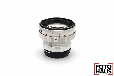 £35.65 • Buy *AS-IS* Carl Zeiss Jena Sonnar 5cm F/1.5 Lens Red T 50mm 1:1.5 Contax Mount
