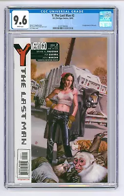 Y The Last Man #2 CGC 9.6 NM+ First Waverly • $80.82