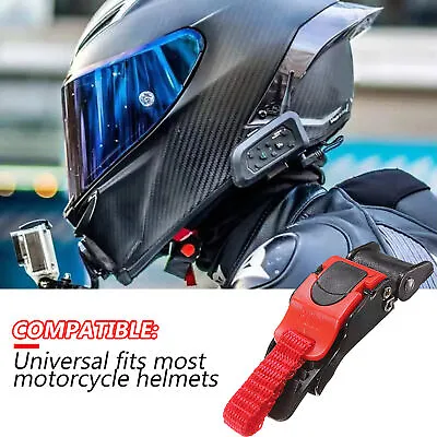 £6.79 • Buy Motorcycle Bike ATV Helmet Chin Strap Speed Sewing Clip Quick Release Buckle