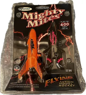 Estes Mighty Mites Flying Action Model Rockets #1840 1998 Brand New In Package • $19.59