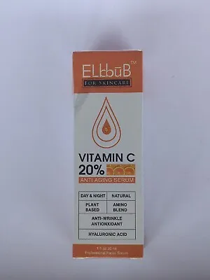 ELBBUB VITAMIN C 20% ANTI-AGING SERUM 1 0Z/ 30ml  Exp 12/2/2025 • $9.99