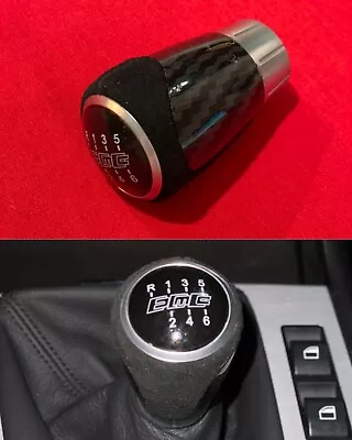 6 Speed Weighted Carbon Style Shift Knob Bmw E30 E36 Z3 M3 E38 E39 E46 E9x F8x • $40