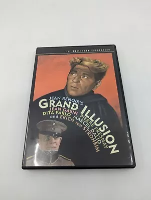 Jean Renoir's  GRAND ILLUSION  (DVD 1938) Criterion Collection Jean Gabin OOP • $29.99