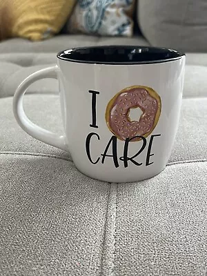 “I Donut Care Coffee” 18 Oz Cup Mug Large Giftcraft NEW • $15.99