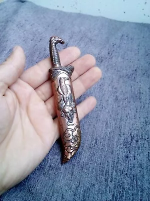 Old Vintage Dragon Embossed Lighter Cigarette Need Filling  • $170