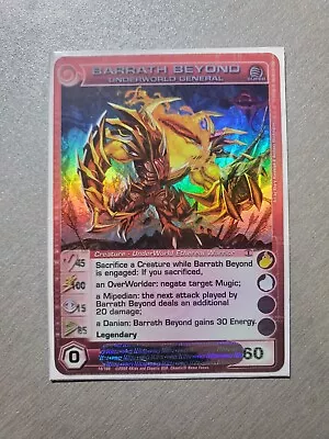 Barrath Beyond UW General MAX PS. Forged Unity Super Rare Chaotic TCG Card NM/LP • $69