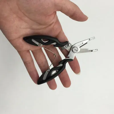 $11.98 • Buy Aluminium Fishing Pliers Hook Removal ! Line Cutting Mono Braid ! Fish Grip 
