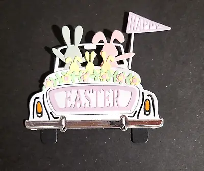 Die Cut Cuts Card Topper Embellishment X 1 Easter Bunny Car • £2.50