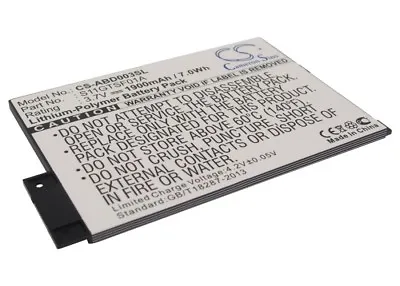 Cameron Sino CS-ABD003SL 3.7V 1900mAh Li-Poly Battery Amazon Kindle 3 • $19.64