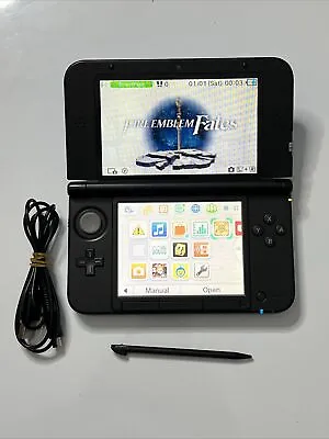 Nintendo 3DS XL 4GB Console Blue + Charger + Fire Emblem Fates Installed Game • $299.99