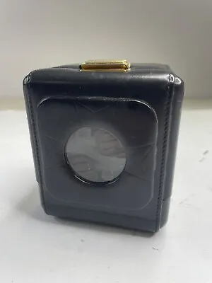 $999.99 • Buy Vacheron Constantin Black Leather Winding Watch Box Authentic Italy