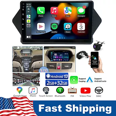 Gps Navi Radio For 2007-2013 Honda Acura Mdx Android 13 Car Stereo Apple Carplay • $182.99