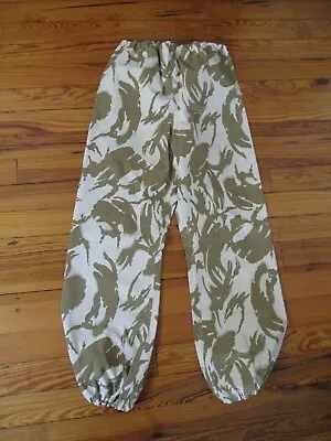 British Military Desert DPM Goretex Pants Overpants -- Size 85/92 (36+ Waist) • $50