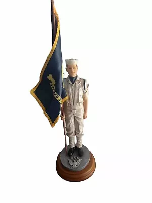 American Heroes “Naval Color Guard” US Navy Sailor Figure 2000 Vanmark Numbered • $29.99