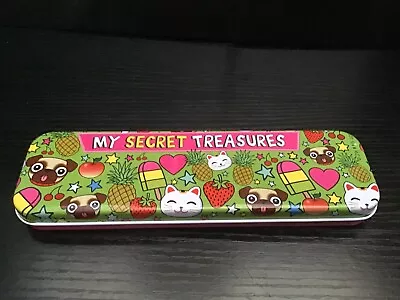 Metal Pencil Case/tin  My Secret Treasures  • £2.49