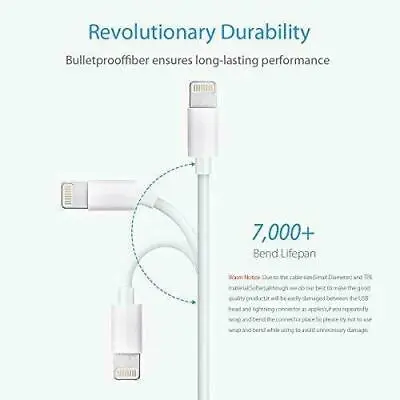 5 X USB Cable Charger Cord Charging For Apple IPhone 5 6 7 8 X 11 12 13 Pro Ipad • $9.25