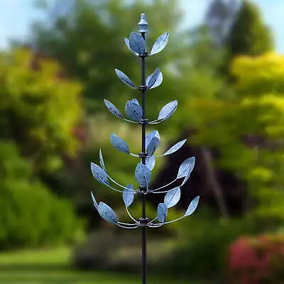 72.6 H Metal Blue Tree Wind Spinner • $31.91