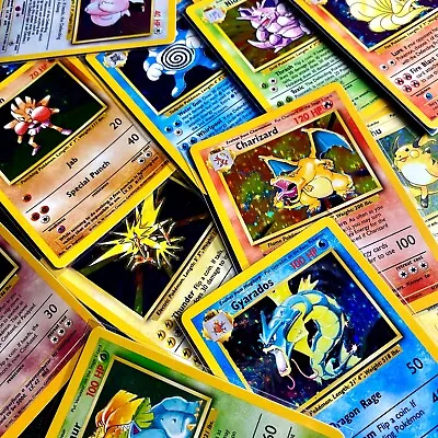 Pokemon TCG Base Set Unlimited - WOTC Single Pokemon Cards - Select From List! • $2