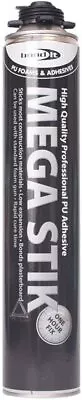 £63.34 • Buy Mega Stik, Mega Stick 750ml PU Plasterboard, Floor Board, Insulation Adhesive