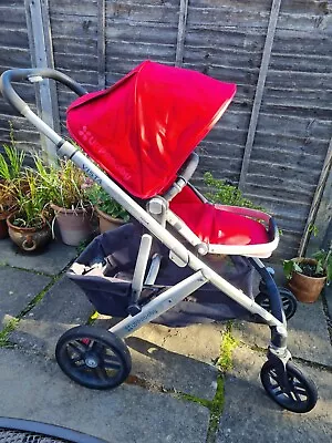 £80 • Buy Uppababy Vista Buggy With Bassinet And Seat