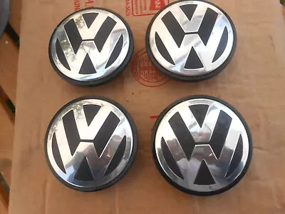 GENUINE VWCenter Cap  For MK4-on  Vw Models Components QTY Of 4; P #3B7601171 • $18.90