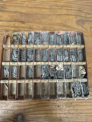 £16 • Buy Print Press Letters In Cardboard Tray