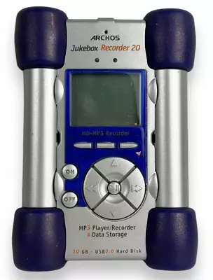 Archos Jukebox Recorder 20 MP3 Player Recorder & Data Storage 20GB Hard Drive • $17.99