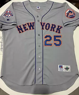 1995 Russell New York Mets Bobby Bonilla All Star Game Jersey Sz 48 XL On Field • $425