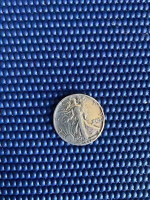 Vintage 1942 Silver Folding Walking Liberty Half Dollar Coin Magic Trick VGC • $20