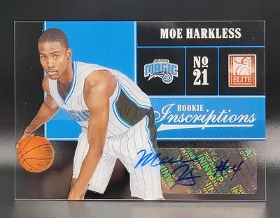 Moe Harkless Rookie Inscriptions 2012-13 Panini Elite Auto RC Magic Kings • $4.25