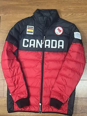 $249.99 • Buy 2018 PyeongChang Olympic Team Canada Hudson's Bay HBC Red Athlete Worn Men Small