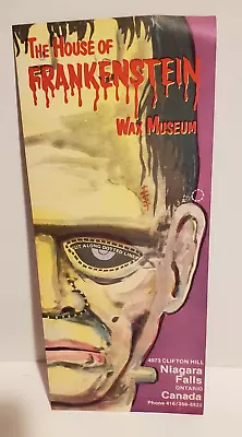 Vintage House Of Frankenstein Wax Museum Lake George Ny Ontario Canada Brochure • $5.50