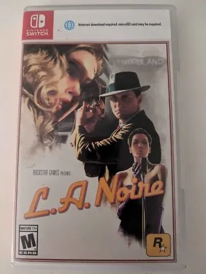 L.A.Noire - Nintendo Switch • $49