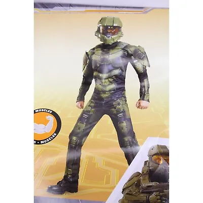 Disguise Master Chief Costume Child Size LG 10/12 89983 • $17