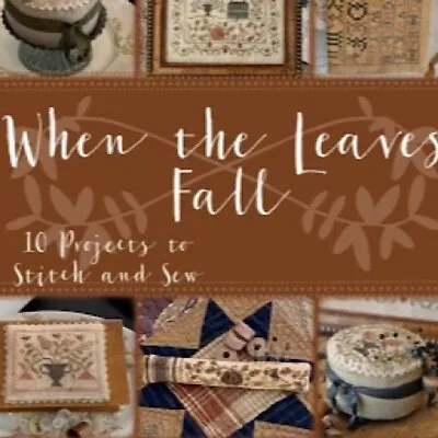 £23.95 • Buy When The Leaves Fall (new) Cross Stitch Chart By Blackbird Designs