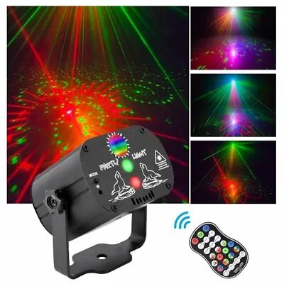 1024Pattern Laser Projector Stage Light LED RGB DJ Disco KTV Show Party Lighting • $22.99